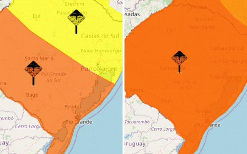 Alertas do Inmet entre esta sexta (22) e o fim de semana no RS | abc+
