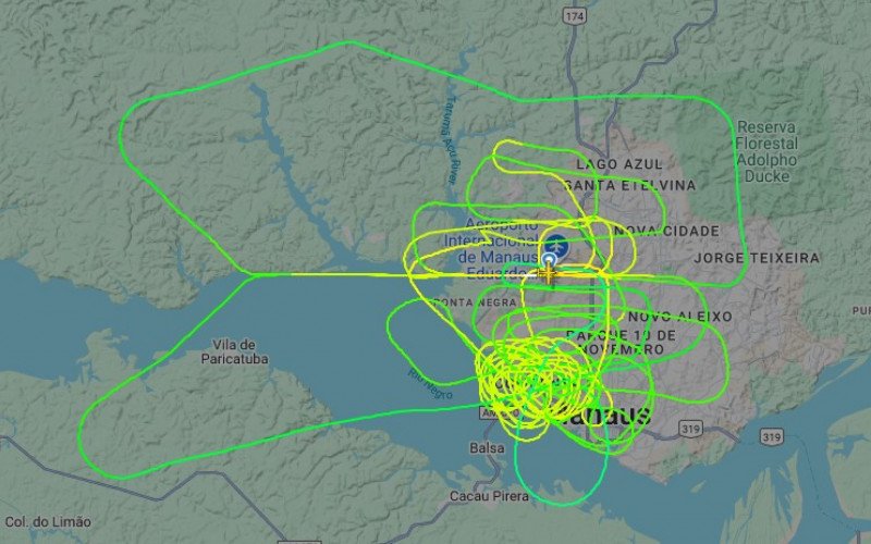 Avião sobrevoou Manaus por três horas antes do pouso de emergência | abc+