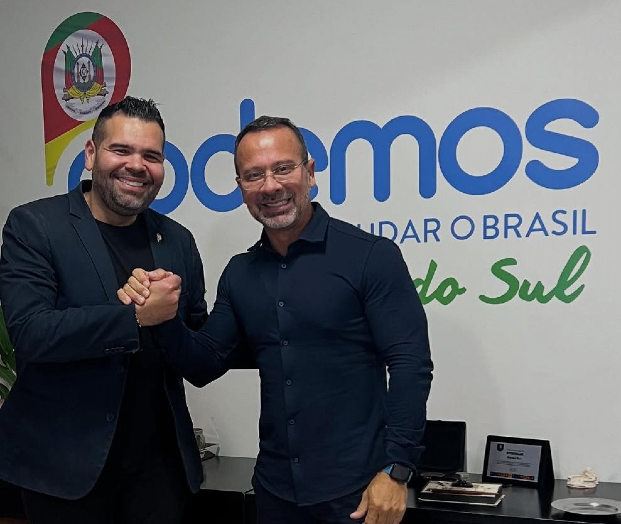 De olho em 2026, Naasom Luciano assume comando do Podemos em Novo Hamburgo