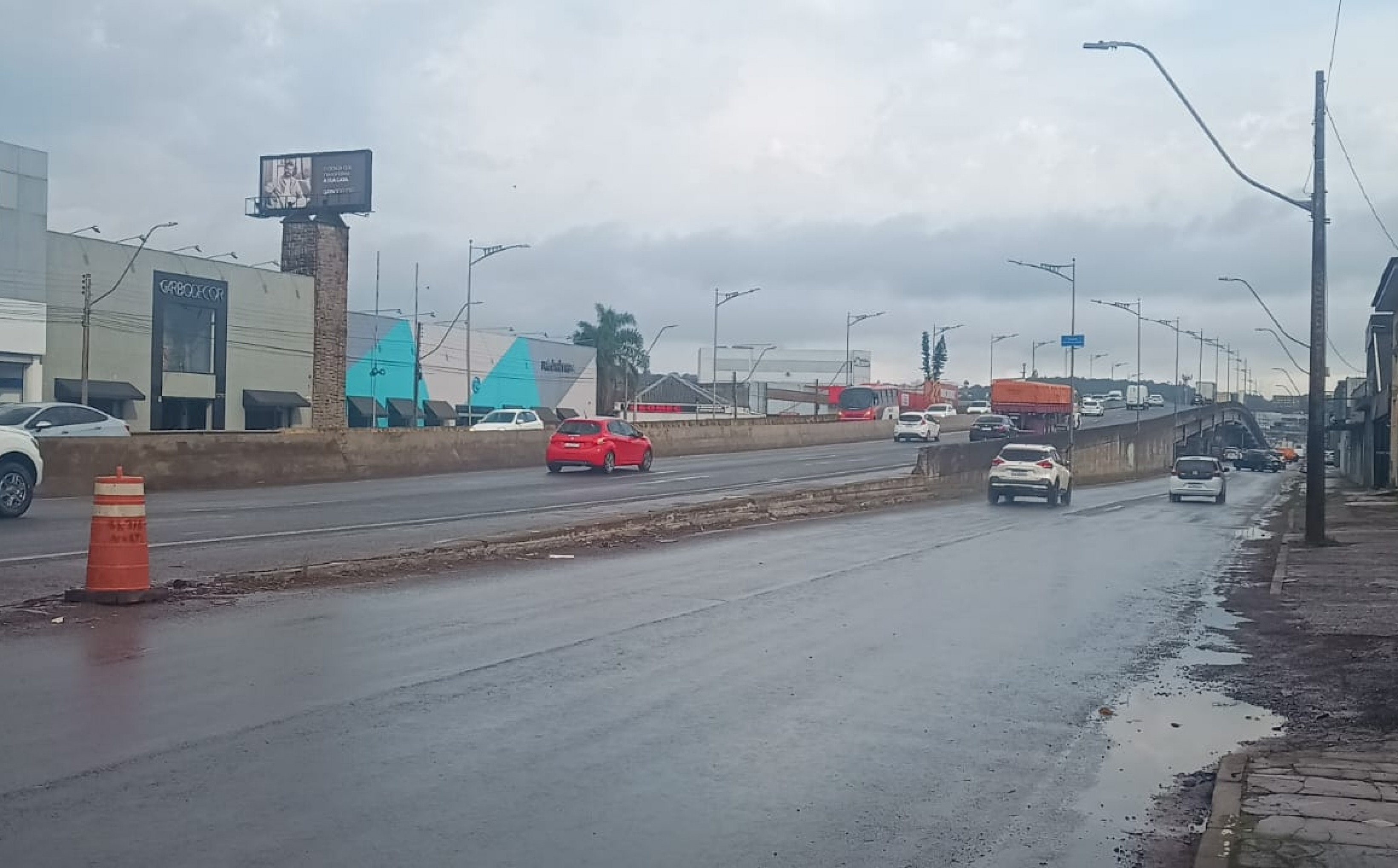 Intervenções na BR-116 são suspensas pelo Dnit em decorrência da chuva