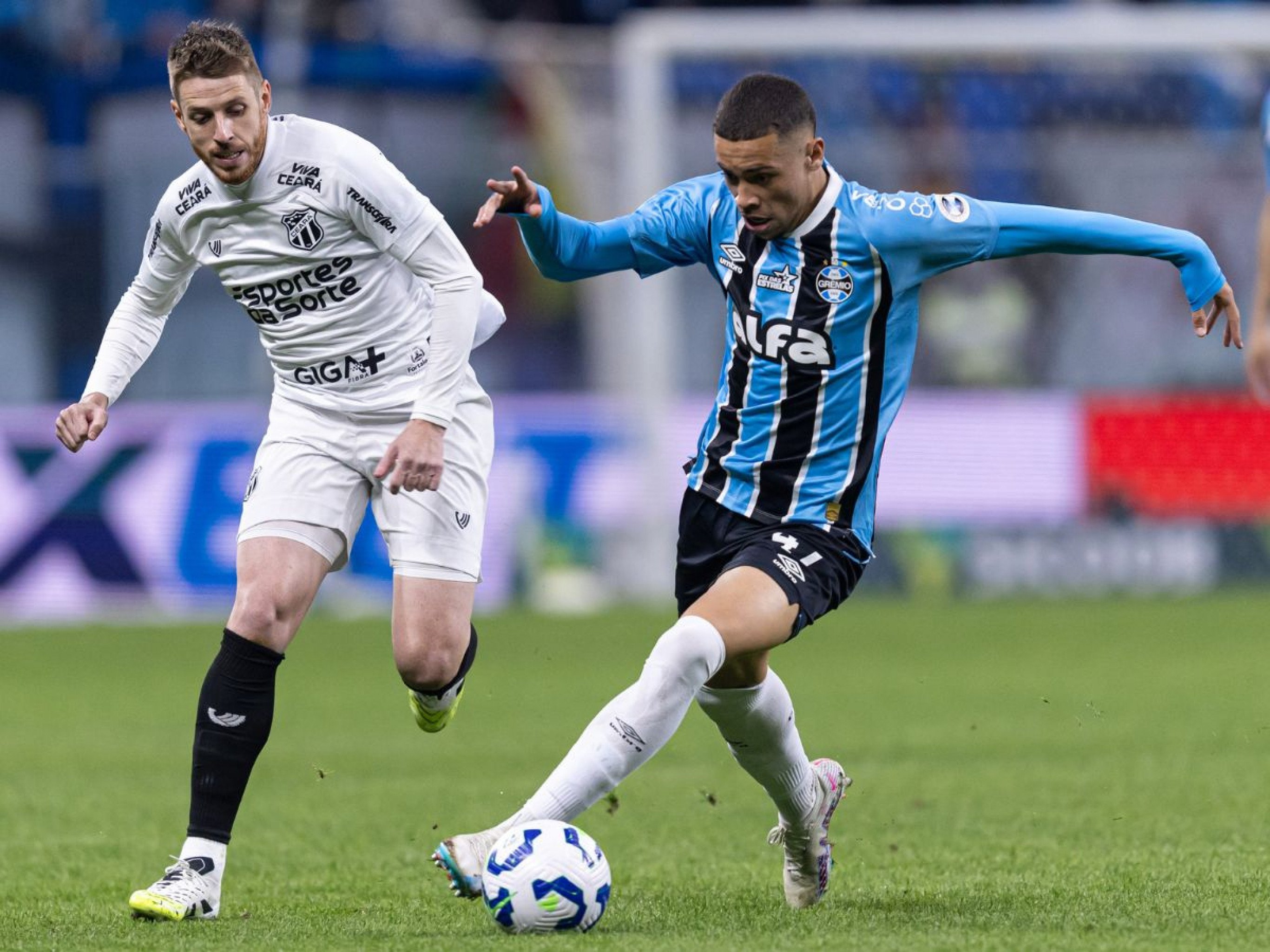 Grêmio fica no empate sem gols com o Ceará pelo Brasileirão