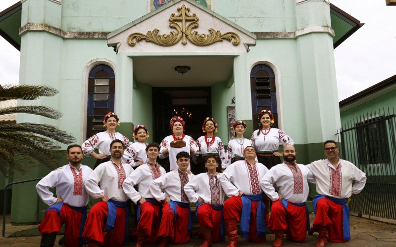 Folclore Ucraniano Solovey se apresentou na celebração da independência | abc+
