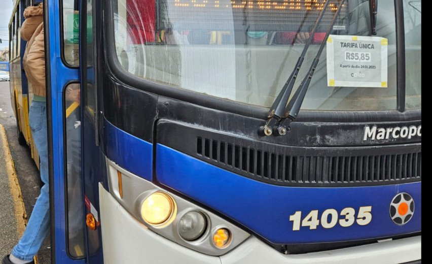 Novo valor da passagem de ônibus já está em vigor em São Leopoldo