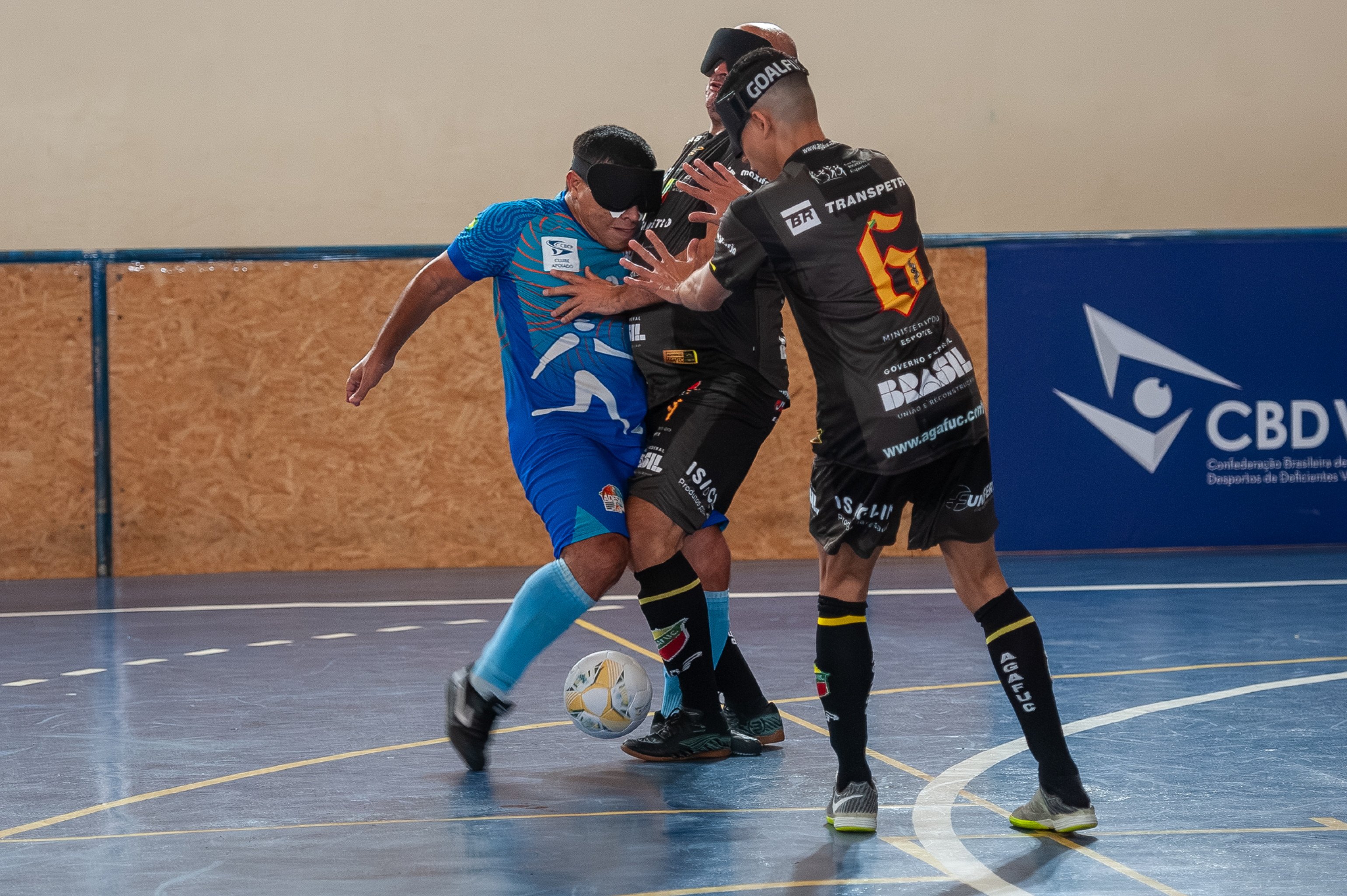 Agafuc e Adesul ficam no 0x0 pela Liga Nacional de Futebol de Cegos