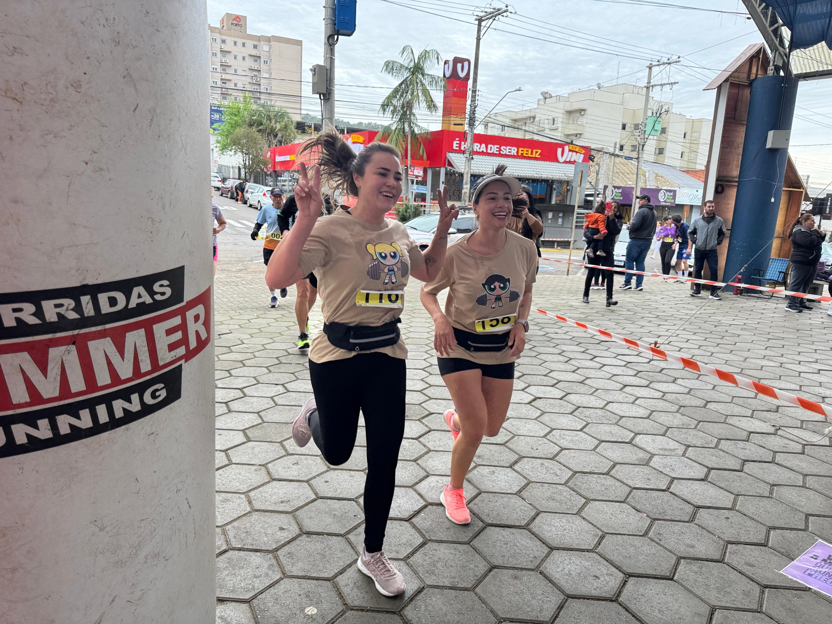 Corrida contra a violência ocorre um dia antes da inauguração de Secretaria da Mulher em Parobé
