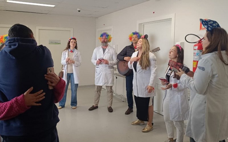 Alunos do curso de Medicina do campus Porto Alegre visitaram o hospital | abc+