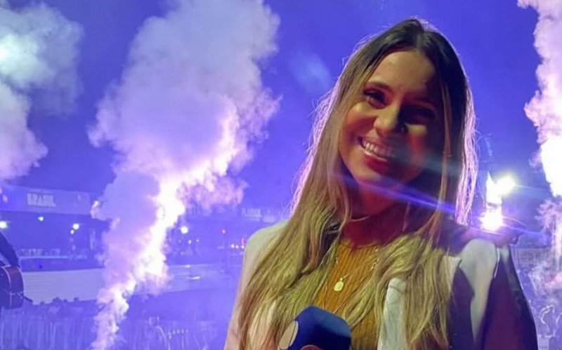 Maryanne Barros, repórter do programa "Bahia no Ar", entrou em trabalho de parto ao vivo | abc+