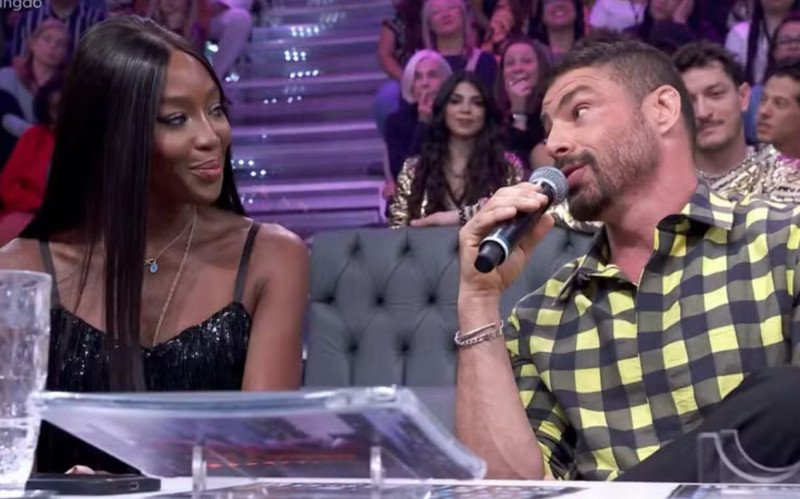 Naomi Campbell e Cauã Reymond | abc+