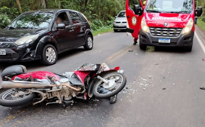 Motociclista morre em acidente na RS-124  | abc+