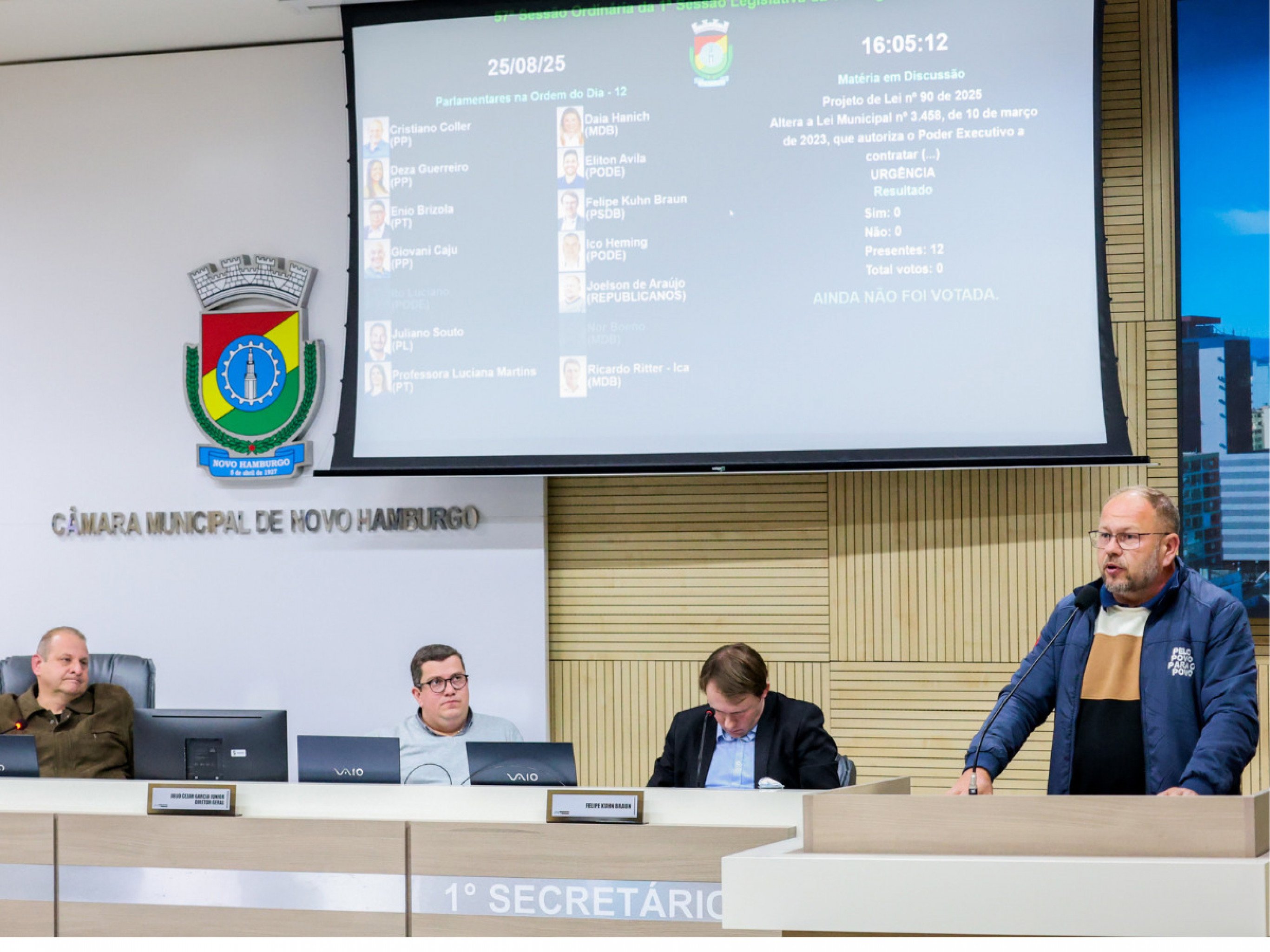 Vereadores autorizam Prefeitura de Novo Hamburgo a contratar empréstimo de R$ 226 milhões