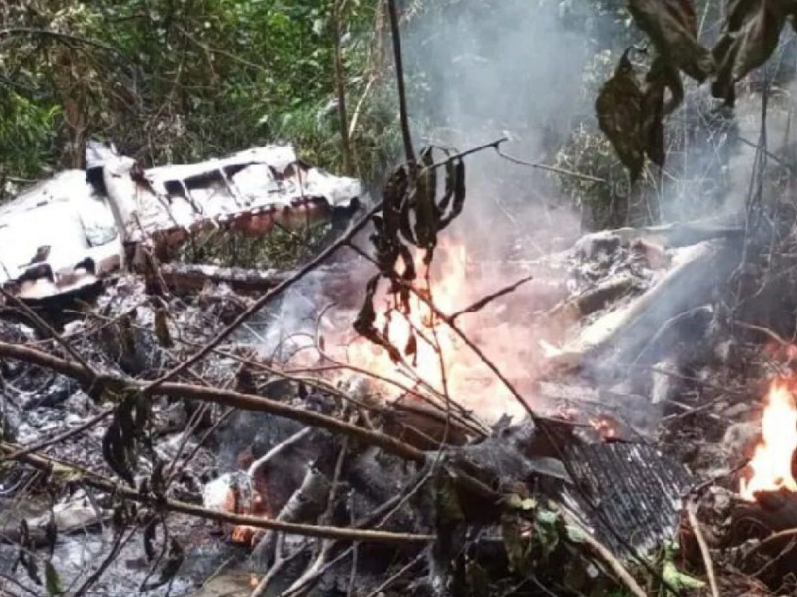 Queda de avião-ambulância na floresta amazônica mata quatro pessoas