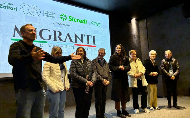 Lançamento do documentário Migranti ocorreu nesta terça-feira em Caxias do Sul | abc+