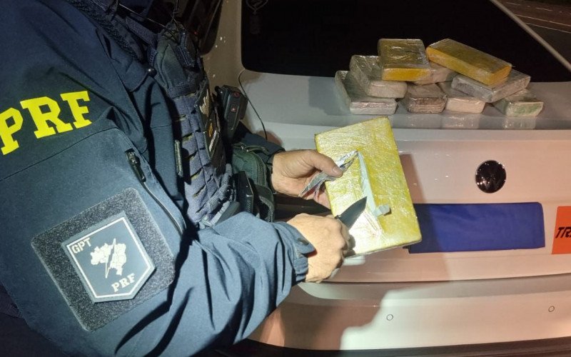 Hamburguense motorista de aplicativo é preso transportando drogas em estrada do RS