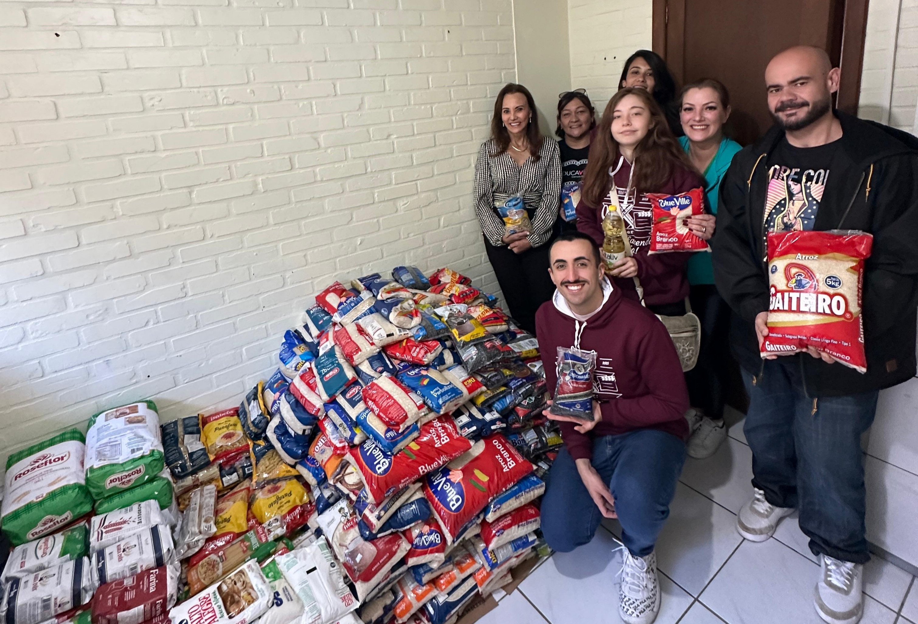 FESTIVAL DE CINEMA: Alimentos arrecadados em noite do Educavídeo são entregues à Assistência Social