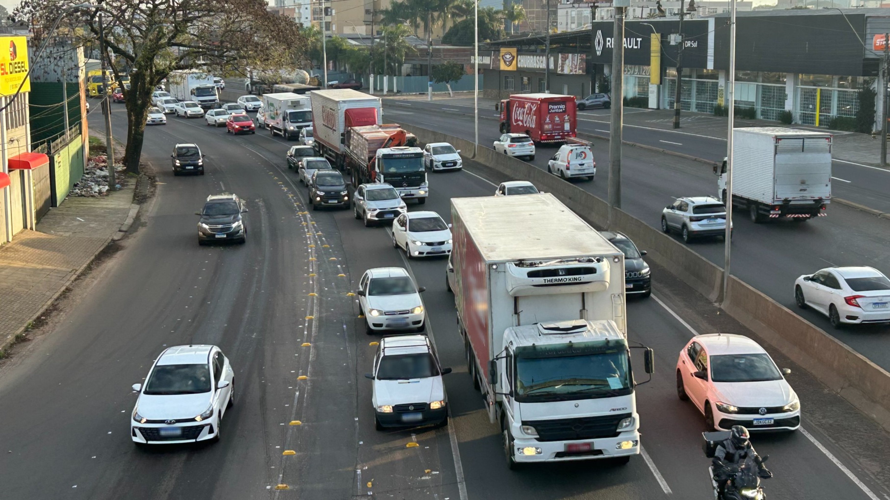 BR-116: Fiscalização será reforçada para inibir manobras proibidas em trecho com nova sinalização