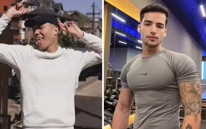 Yago Luiz de Campos e Silva, de 25 anos (à esquerda) e Ryan Silveira, de 23 anos | abc+