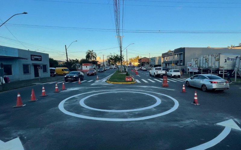 Rua Rincão, em Novo Hamburgo, é completamente liberada após obra de duplicação | abc+