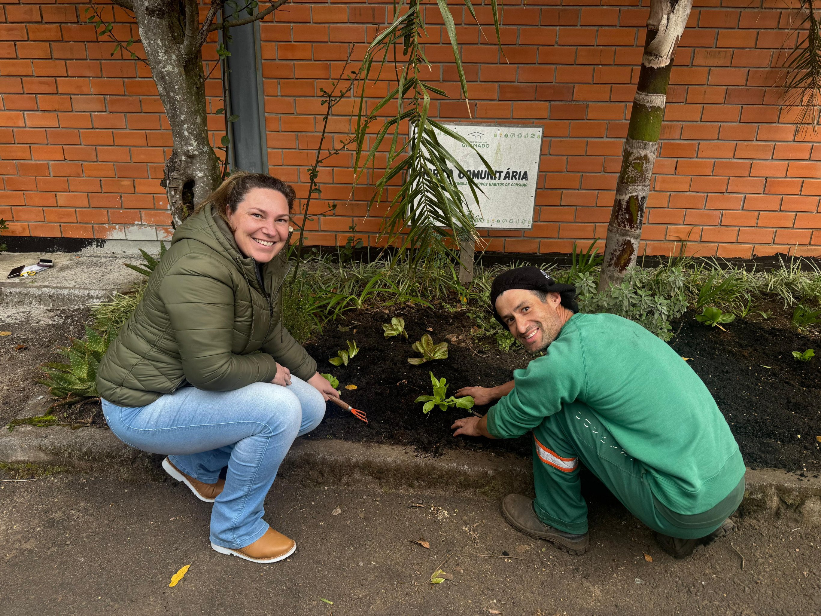 Horta comunitária é revitalizada em Gramado; saiba como ter acesso