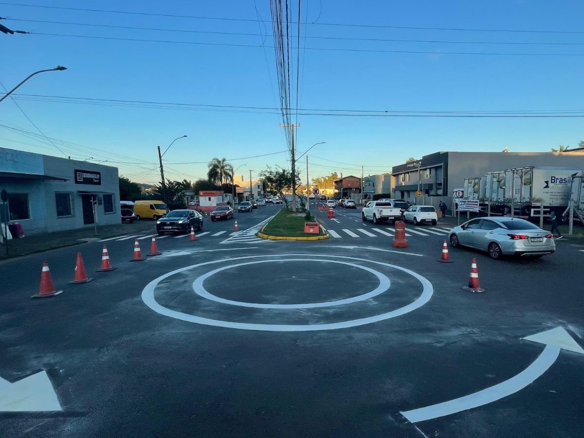 Rua Rincão ganha pista duplicada em Novo Hamburgo; saiba como fica o trânsito