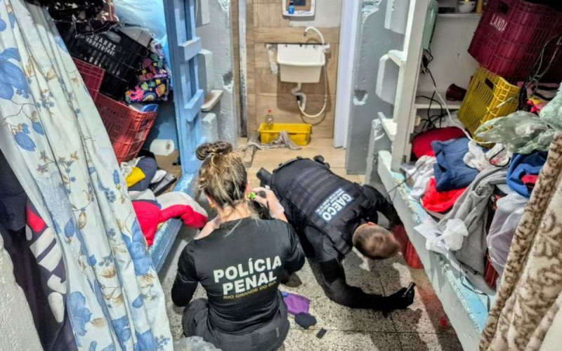 Operação Rescaldo foi realizada em presídios do RS nesta quinta-feira | abc+