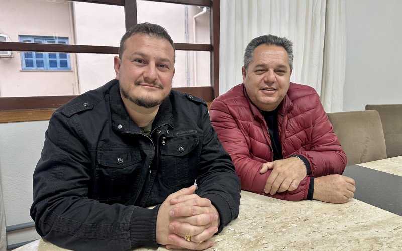 Adriel Buss e Márcio Sauer Dias