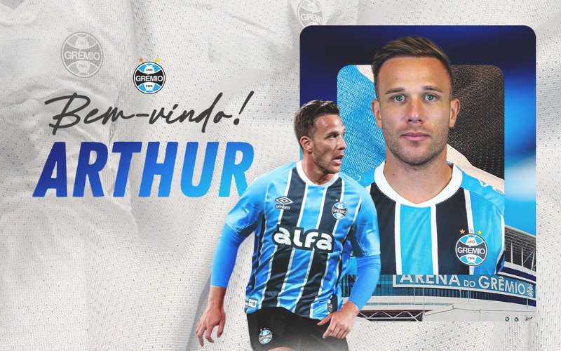 Grêmio anuncia o retorno do volante Arthur