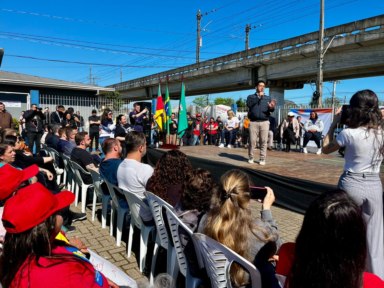 São Leopoldo dá início ao PAC Steigleder com instalação de posto para a escuta da comunidade