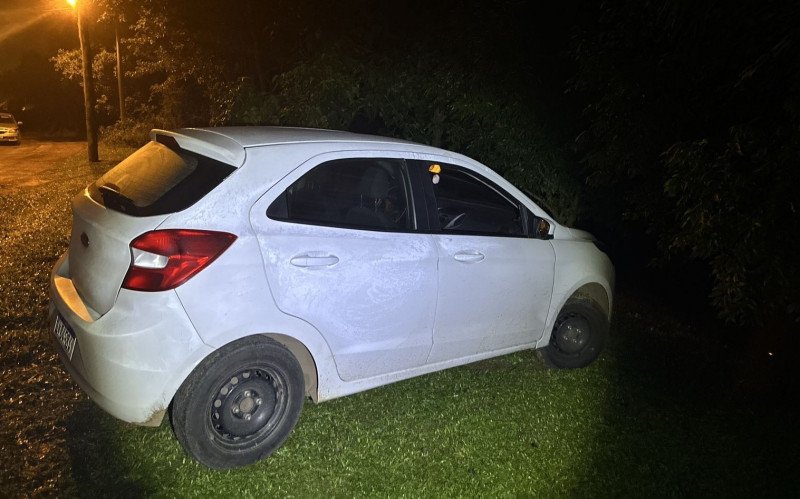 Carro do motorista de app foi recuperado horas depois também em Sapiranga