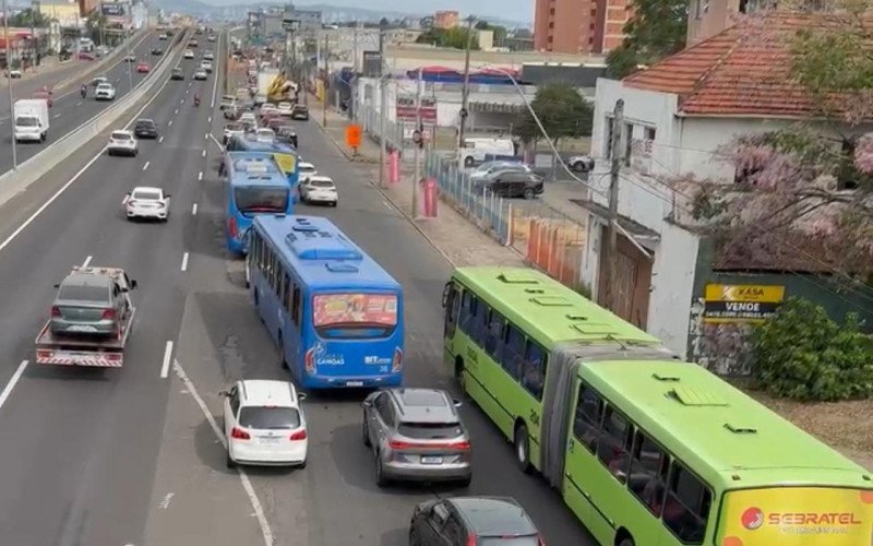 Obras na BR-116, na altura do viaduto da Metrovel | abc+