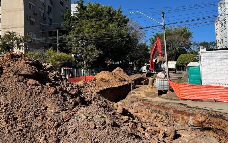 Obra altera o trânsito em bairro de Novo Hamburgo; confira o prazo de conclusão
