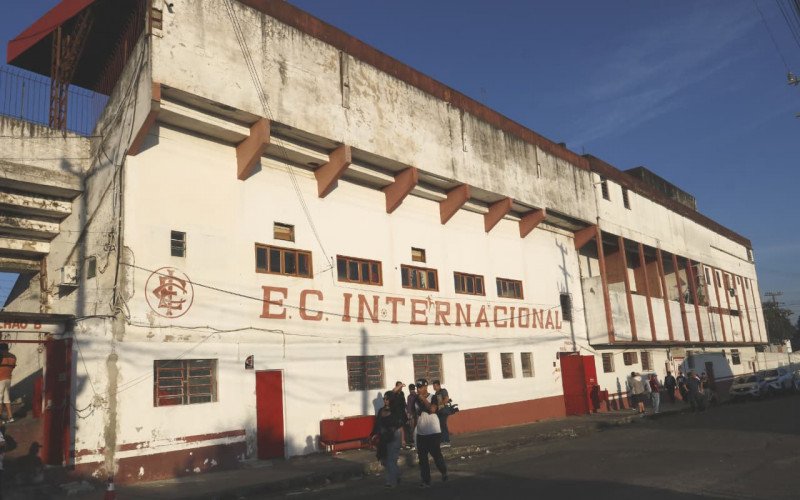 Estádio Presidente Vargas, em Santa Maria
