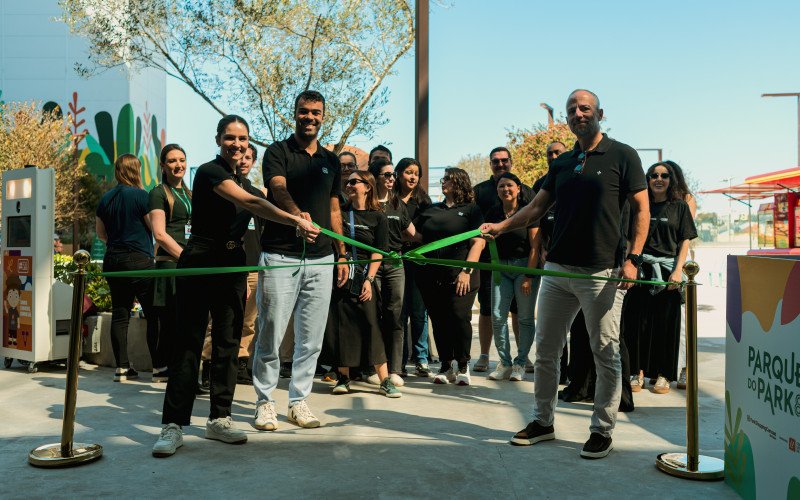 Parque do Park, nova &aacute;rea de lazer externa do ParkShopping Canoas, inaugurou neste s&aacute;bado