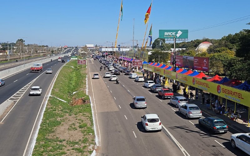 EXPOINTER: Saiba como está o trânsito em direção ao Parque Assis Brasil na tarde deste sábado
