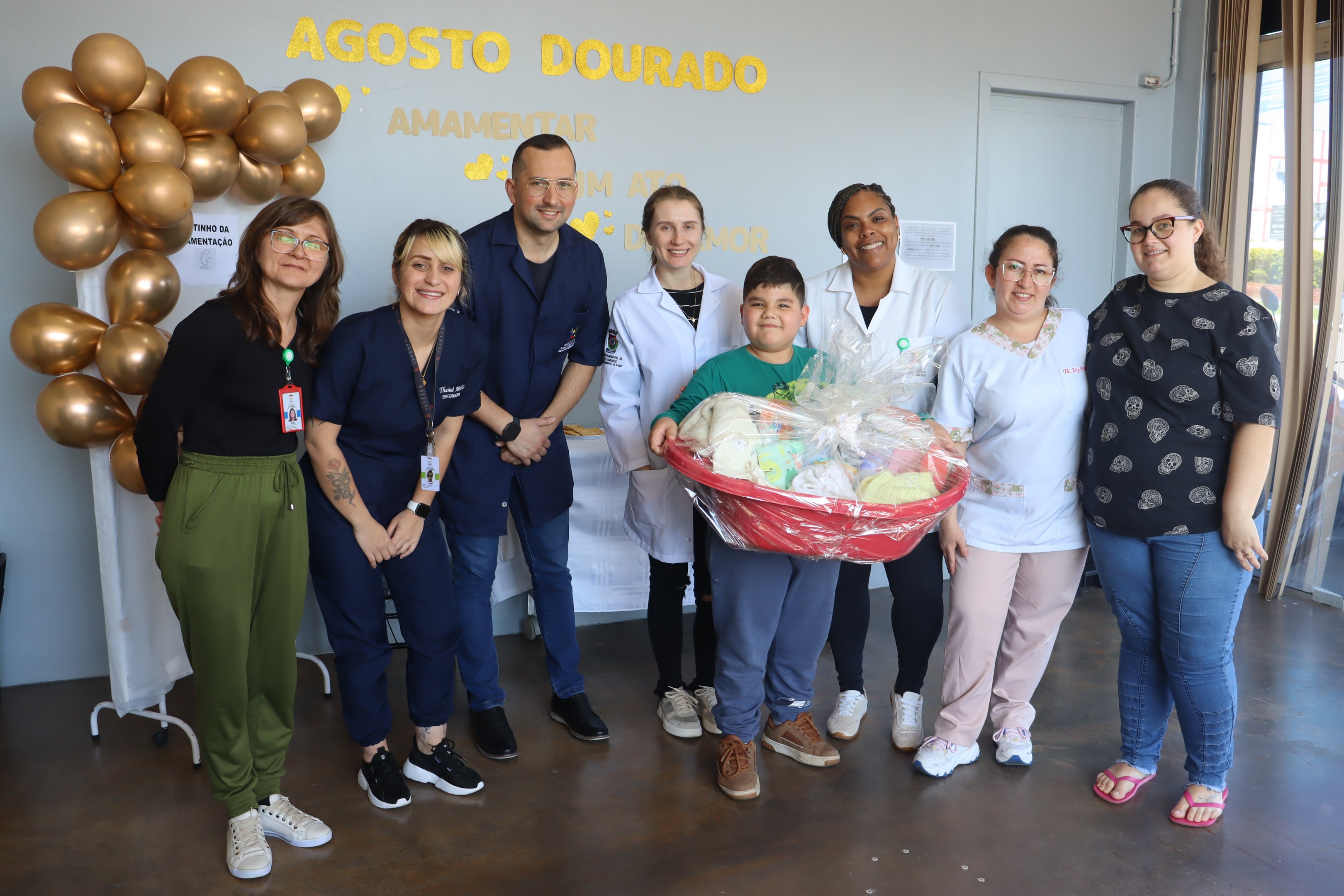 Agosto Dourado e vacinação em foco neste Dia D da Saúde