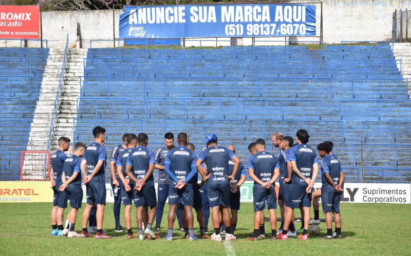 Aimoré se reapresentou nesta segunda-feira (1º) para a Copa FGF 2025 