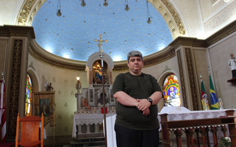 Padre Lino detalhou história da paróquia | abc+