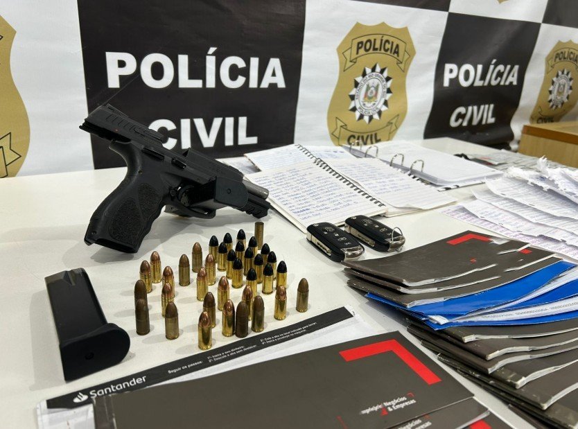 Homem que comandava esquema de extorsão mediante ameaças acaba preso após ser denunciado, em Canoas