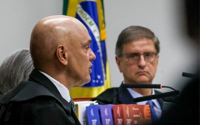 O que disseram Alexandre de Moraes e Paulo Gonet na 1ª manhã do julgamento de Bolsonaro e mais 7 réus por tentativa de golpe de Estado