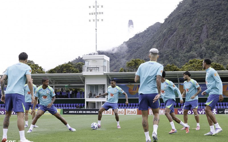 Treino da seleção na Granja Comary nesta terça-feira (2) | abc+