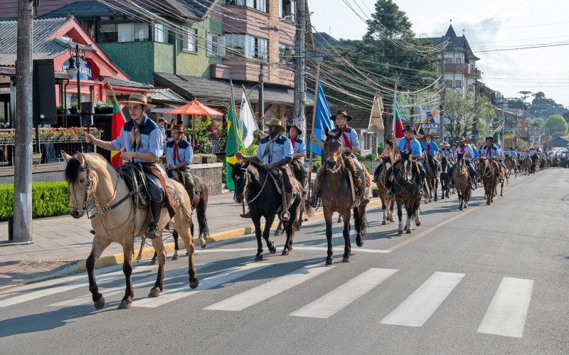 Desfile Farroupilha está marcado para 20 de setembro, em Canela