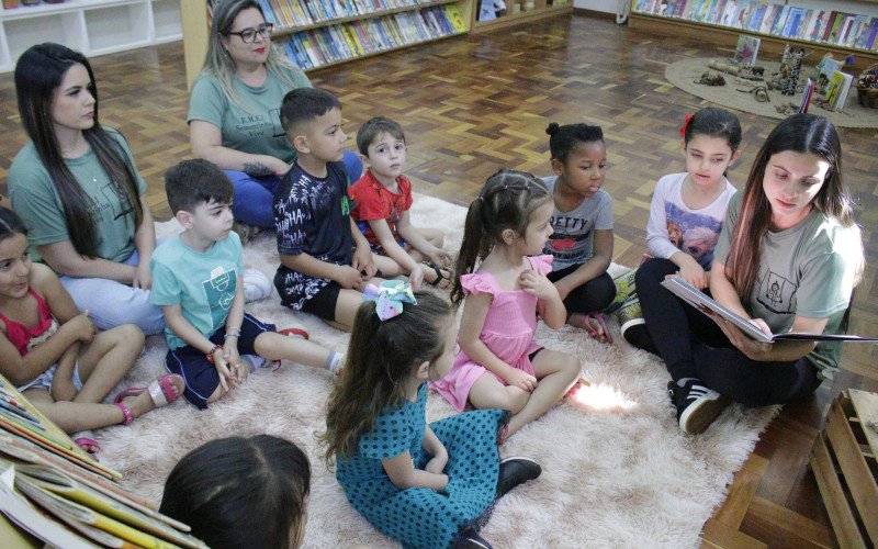 Contação de história incentiva a leitura pelas crianças | abc+