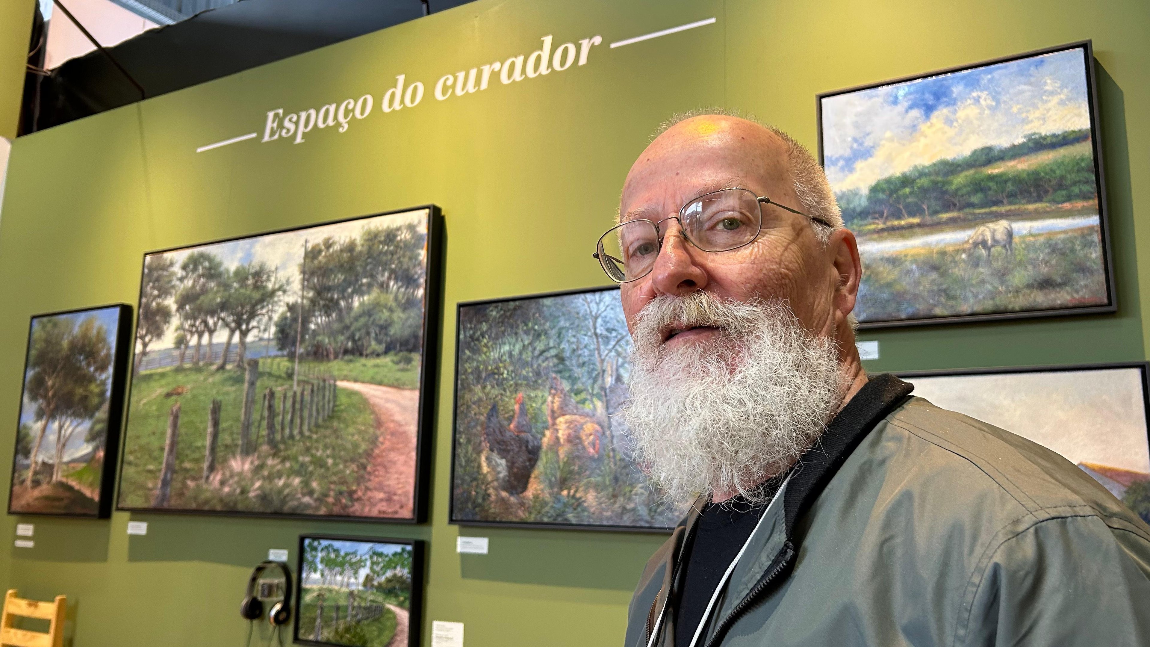 EXPOINTER: Artista plástico de Novo Hamburgo é curador de exposição de arte na feira