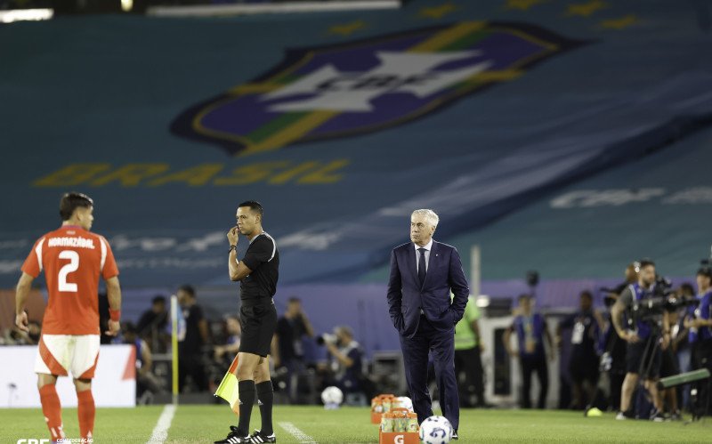 Carlo Ancelotti pela primeira vez comandando a Seleção no Maracanã | abc+