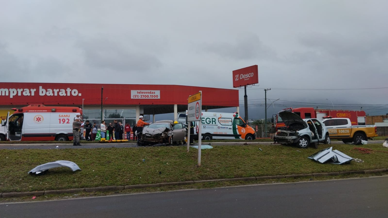 RS-239: Identificado jovem que morreu em acidente entre dois carros no Vale do Sinos