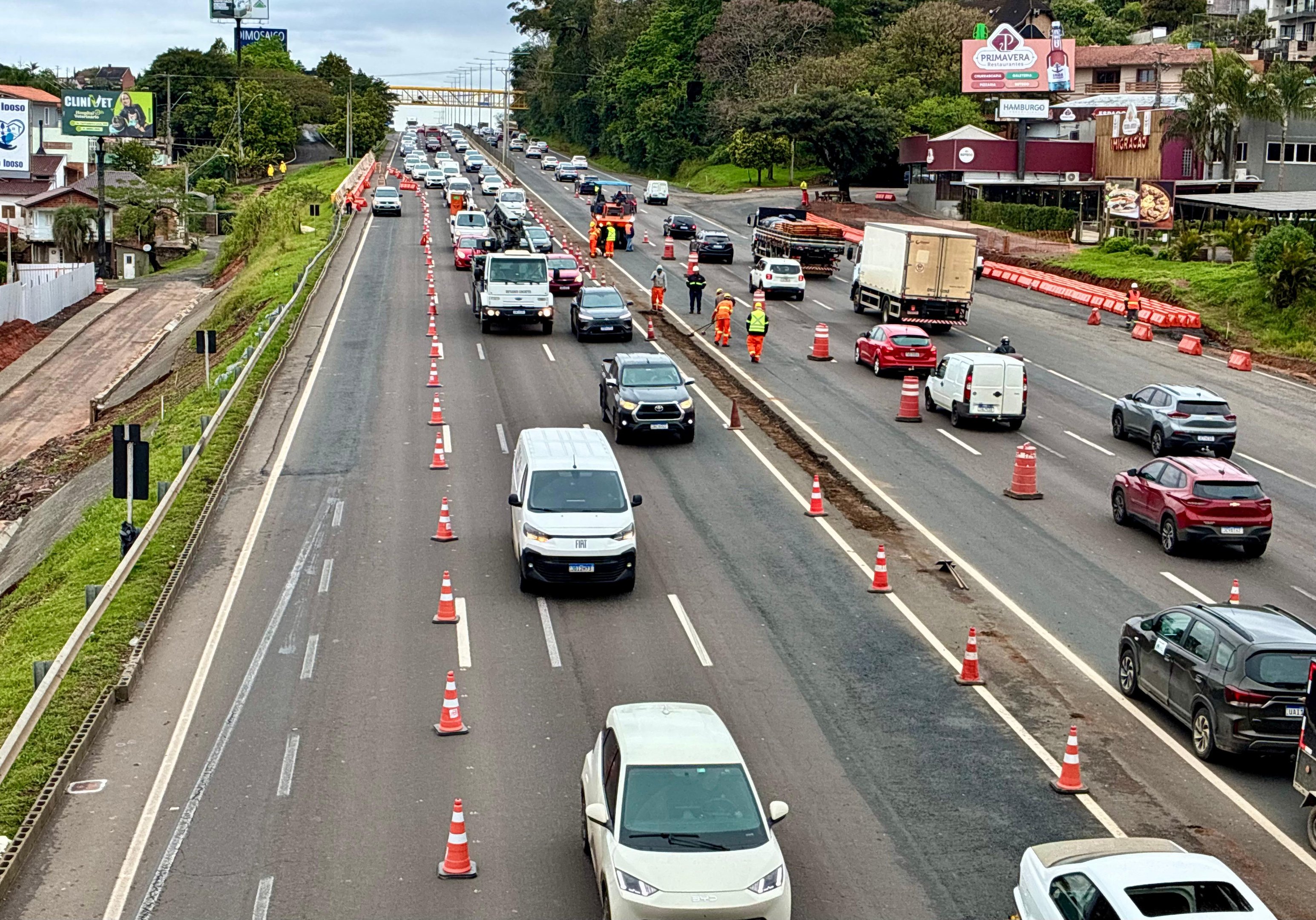 Trânsito vai mudar na BR-116 a partir dos próximos dias em Novo Hamburgo; veja vídeo