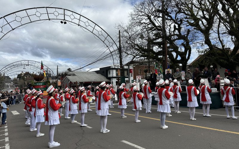 Desfile Cívico de 2025, que celebra o 7 de Setembro, homenageia os 70 anos de Gramado 