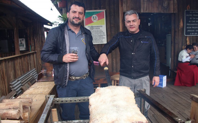 Diego Dutra e Lucas Canci do Piquete da Harmonia