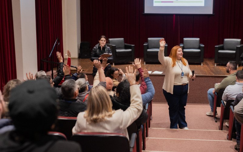 Assembleia da Consulta Popular RS 2025 aconteceu no Auditório Sady Schivitz nesta sexta-feira (5) | abc+