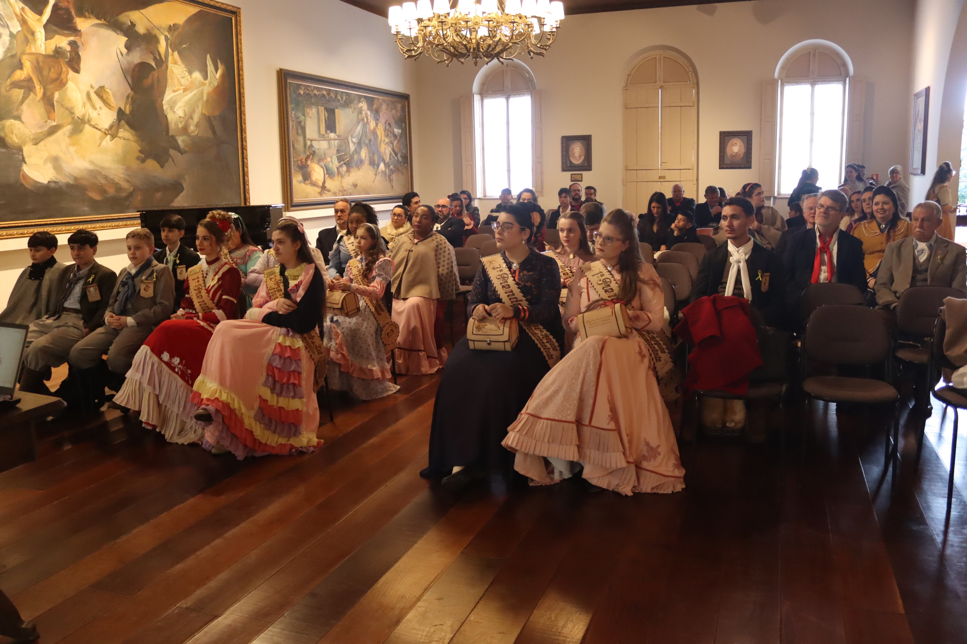 Encontro na Scheffel reúne jovens do tradicionalismo