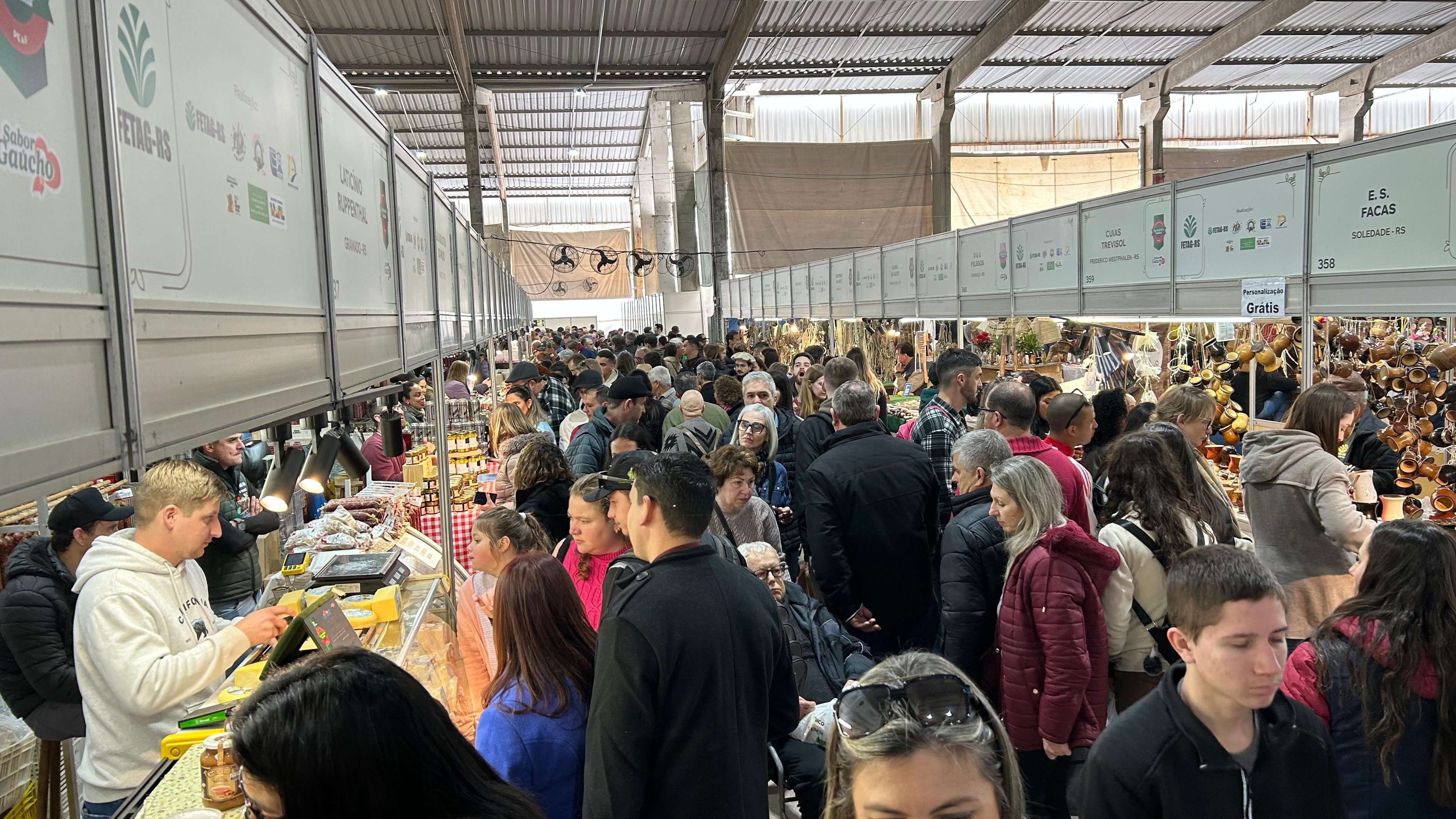 EXPOINTER: Pavilhão da Agricultura Familiar é destaque de público e vendas superam R$ 9 milhões